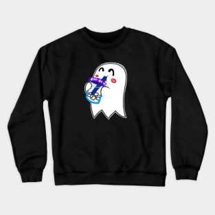 Boo-ba, A Haunted Treat! Crewneck Sweatshirt